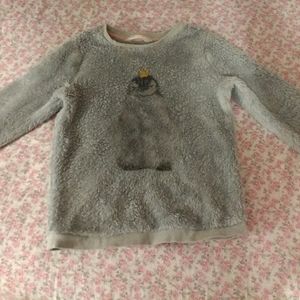 Cute, cozy girls penguin sweater